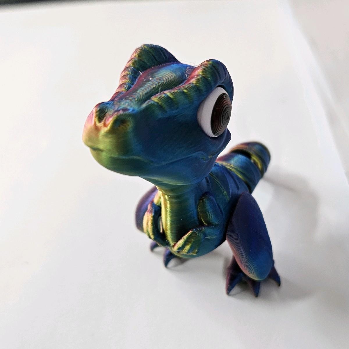 3D Printed Tiny Dino (Dinosaur) - Fidget Toy for ADHD, Autism and Anxiety Relief, obsessed fidgetstoys - Image 12