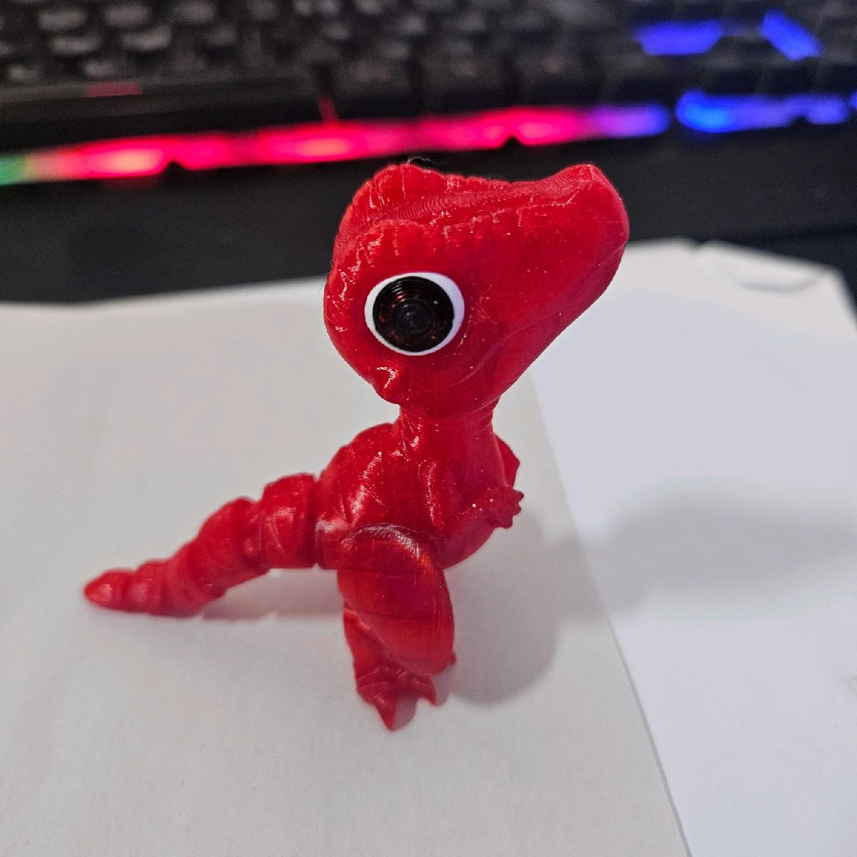 3D Printed Tiny Dino (Dinosaur) - Fidget Toy for ADHD, Autism and Anxiety Relief, obsessed fidgetstoys - Image 14