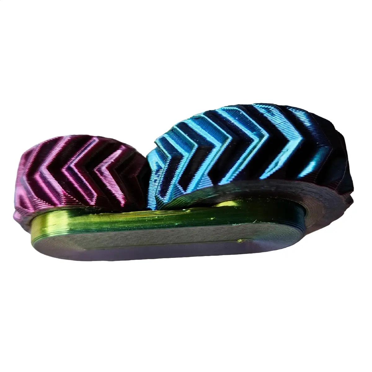 Pocket Gear Fidget - 3D Printed Multicolour Stress Relief Toy for ADHD and Autism fidgetstoys - Pocket-sized 3D printed gear fidget made with multicolour filament. A compact sensory toy for stress relief, ADHD, autism and anxiety, perfect for everyday carry. ⚙️✨