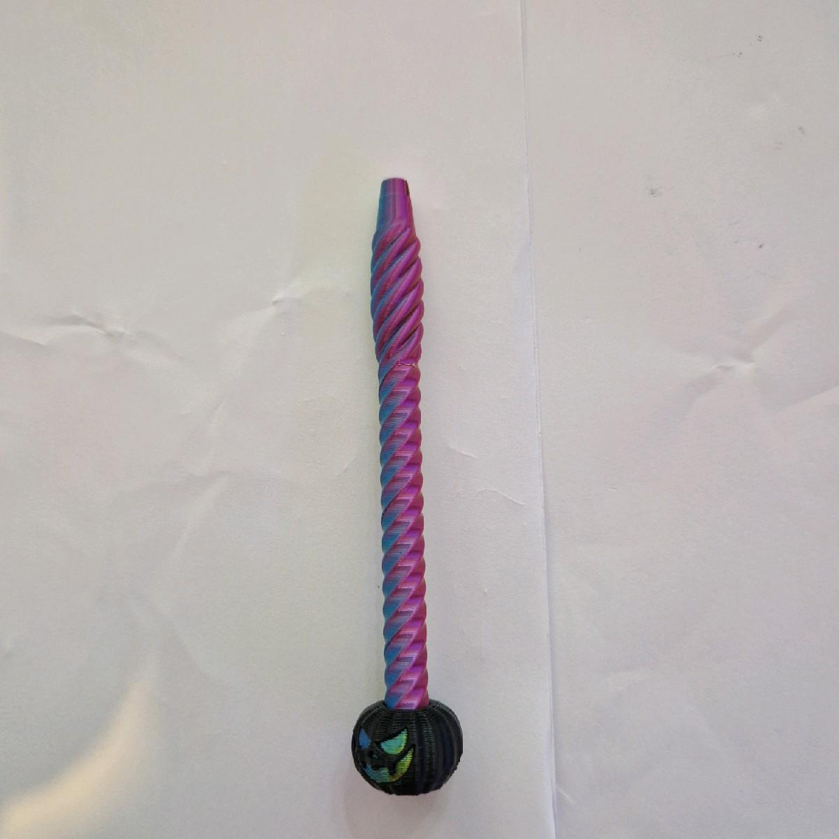 Halloween Style Pen – Multicolour & Black Design - Image 5