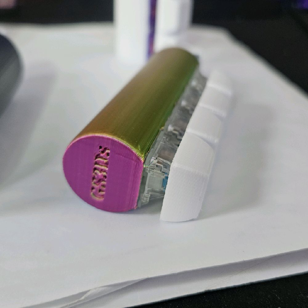 GS3Ds Large Palm Popper – Customisable 5-Key Mechanical Fidget Toy with AKKO Switches for Click-Hungry Hands & ADHD Minds - Image 2