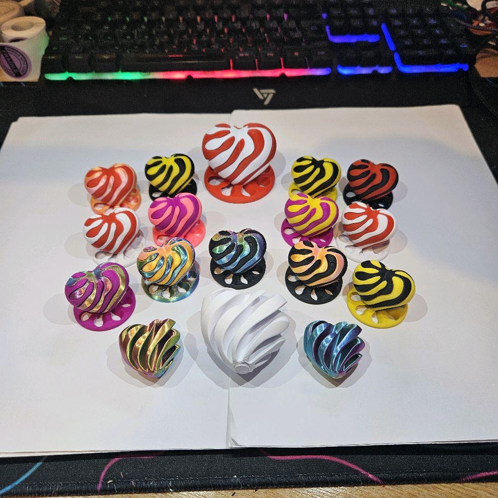 Impossible Vortex Love Heart (Large), Valentine’s Edition, Fidget Toy, Stress Relief for ADHD, Autism and Anxiety relief. - Image 5