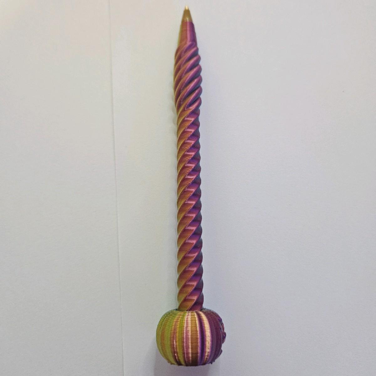 Halloween Style Fidget Pen in Multicolour - Writing Tool for Stress Relief - Image 2