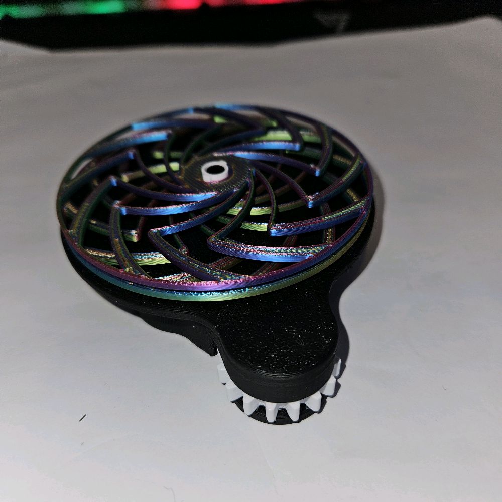 Kinetic Fidget – Hypnotic Spinning Illusion  fidget toy for ADHD, Autism and Anxiety - Image 5